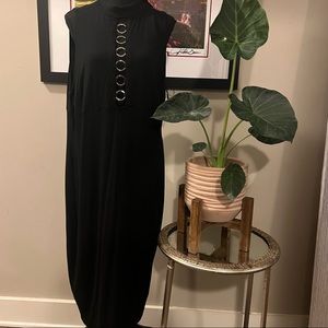 Sexy Black open peek a boo dress/bodycon